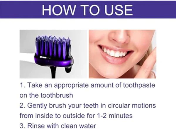 EELHOE Purple Whitening Toothpaste
