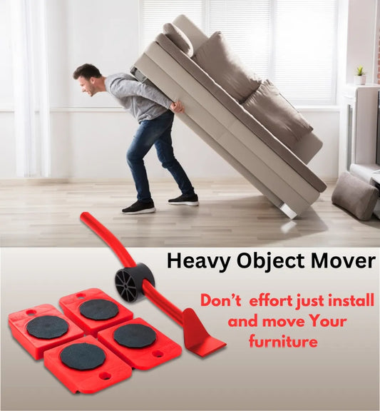 Furniture Lifter Mover Tool Set Furniture Lifting Wheels (5PCS)