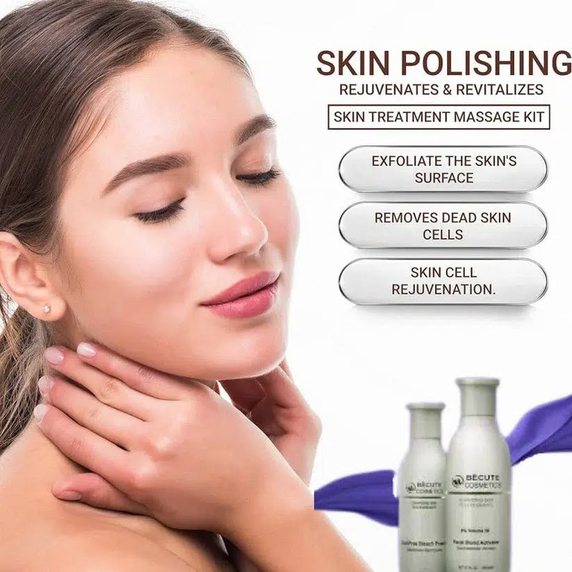 Becute Cosmetics Skin Polish Kit (Volume + Bleach Powder) 100gm+200ml