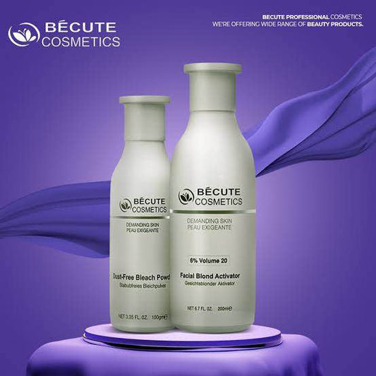 Becute Cosmetics Skin Polish Kit (Volume + Bleach Powder) 100gm+200ml