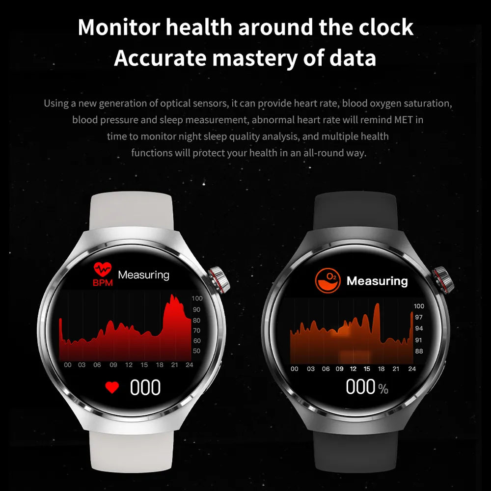 New GPS Smart Watch GT4 Pro 360*360 HD Screen