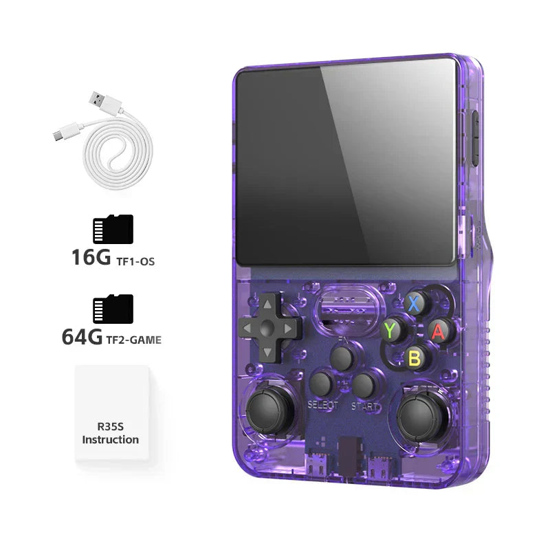 R36S Retro Handheld Video Game Console