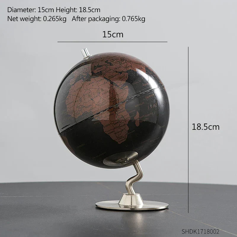 Home Decor Accessories Retro World Globe
