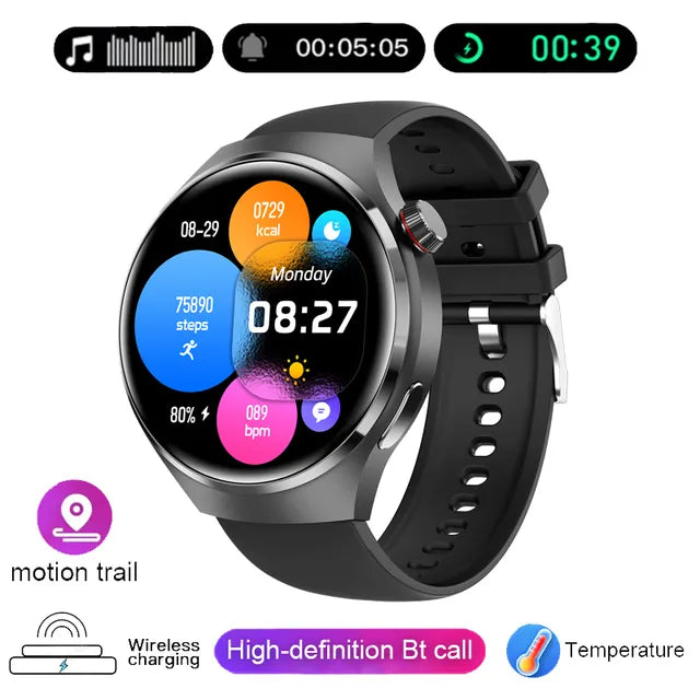 New GPS Smart Watch GT4 Pro 360*360 HD Screen