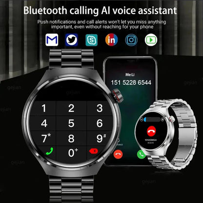 New GPS Smart Watch GT4 Pro 360*360 HD Screen