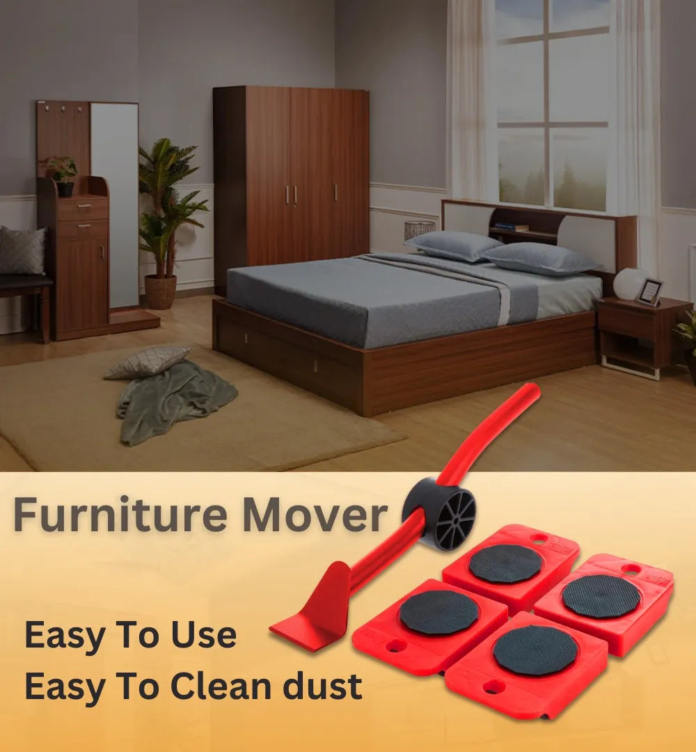 Furniture Lifter Mover Tool Set Furniture Lifting Wheels (5PCS)
